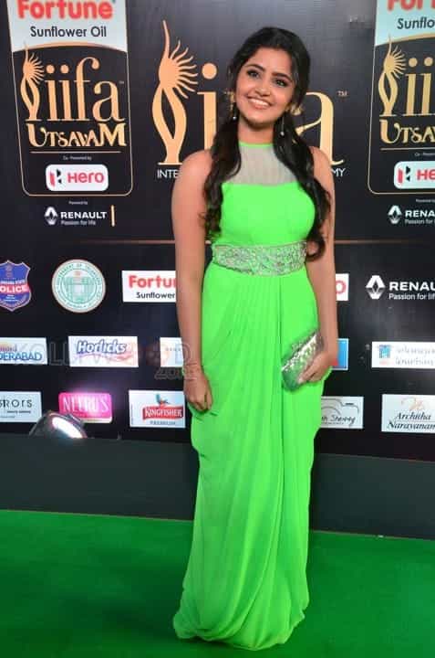 Actress Anupama Parameswaran At Iifa Utsavam Photos