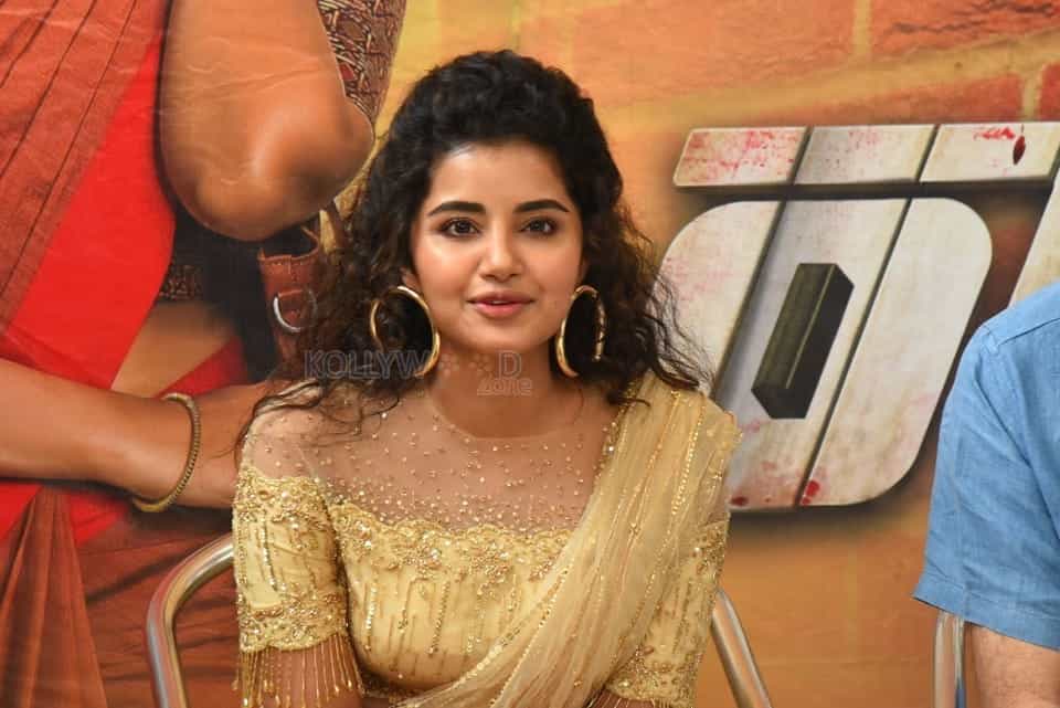 Actress Anupama Parameswaran At Rakshasudu Press Meet Photos