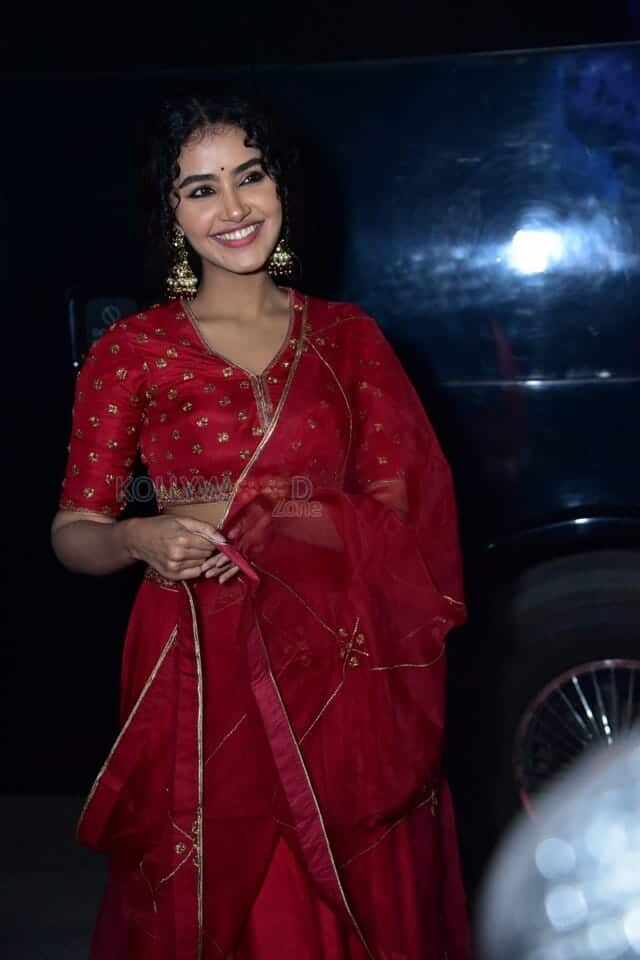 Actress Anupama Parameswaran at 18 Pages Movie Pre Release Event Photos 06