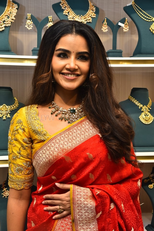 Actress Anupama Parameswaran at Viyara Fine Silver Jewellery Inauguration Photos 07