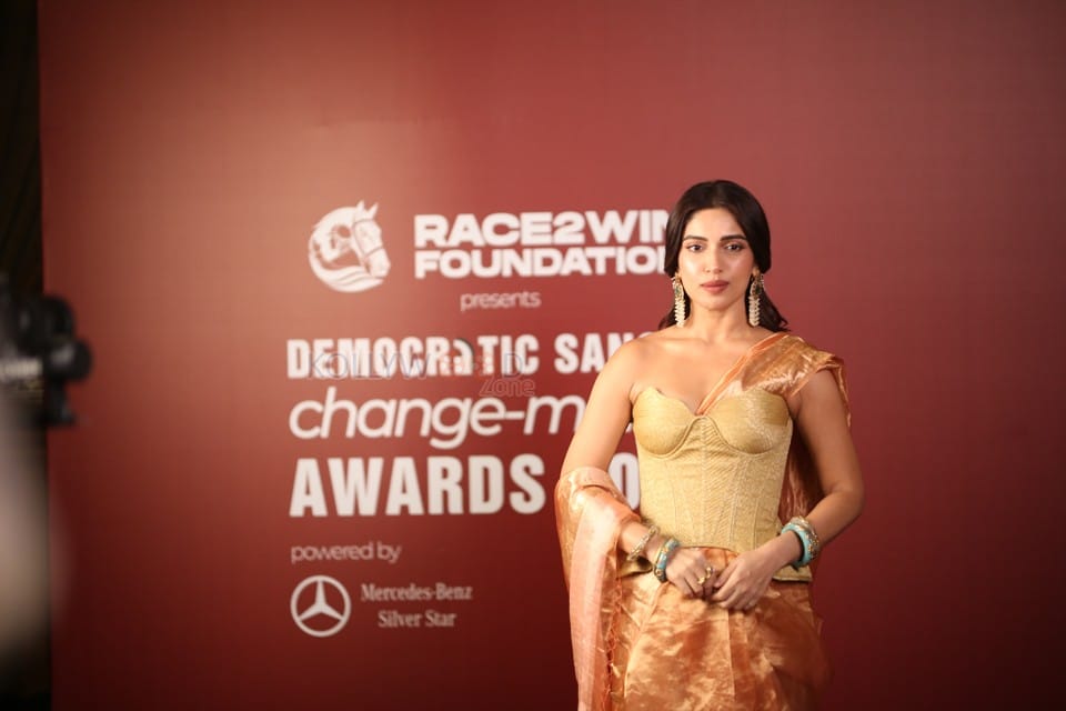 Actress Bhumi Pednekar at Democratic Sangha Change Maker Awards Stills 03