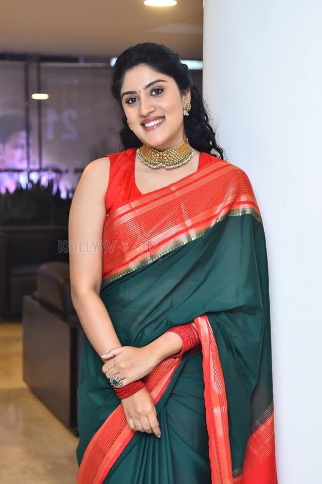 Actress Dhanya Balakrishna at Bapu Movie Pre Release Event Stills 01