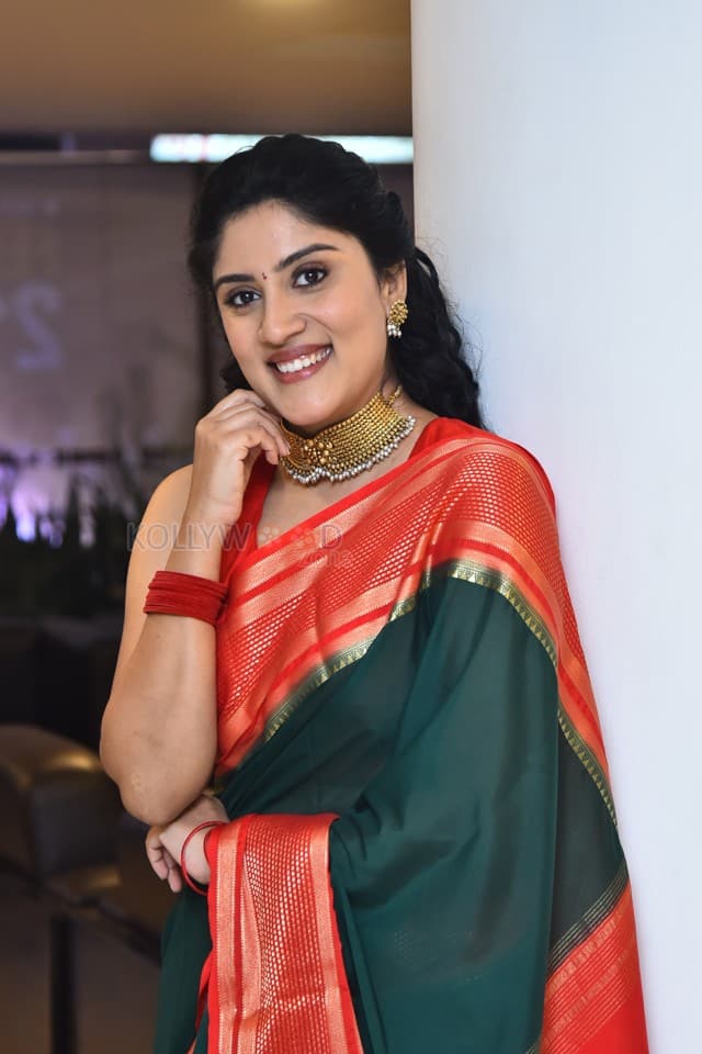 Actress Dhanya Balakrishna at Bapu Movie Pre Release Event Stills 04