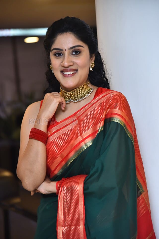 Actress Dhanya Balakrishna at Bapu Movie Pre Release Event Stills 11