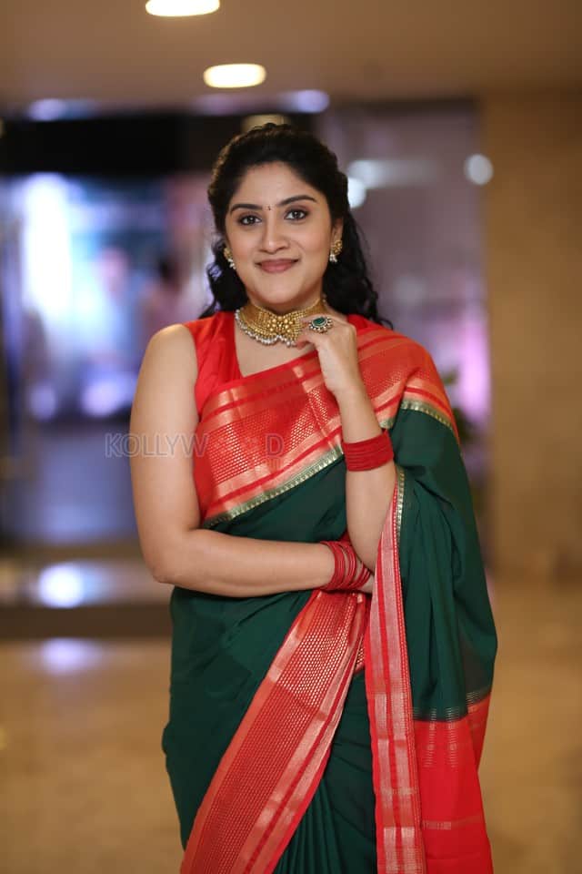 Actress Dhanya Balakrishna at Bapu Movie Pre Release Event Stills 16