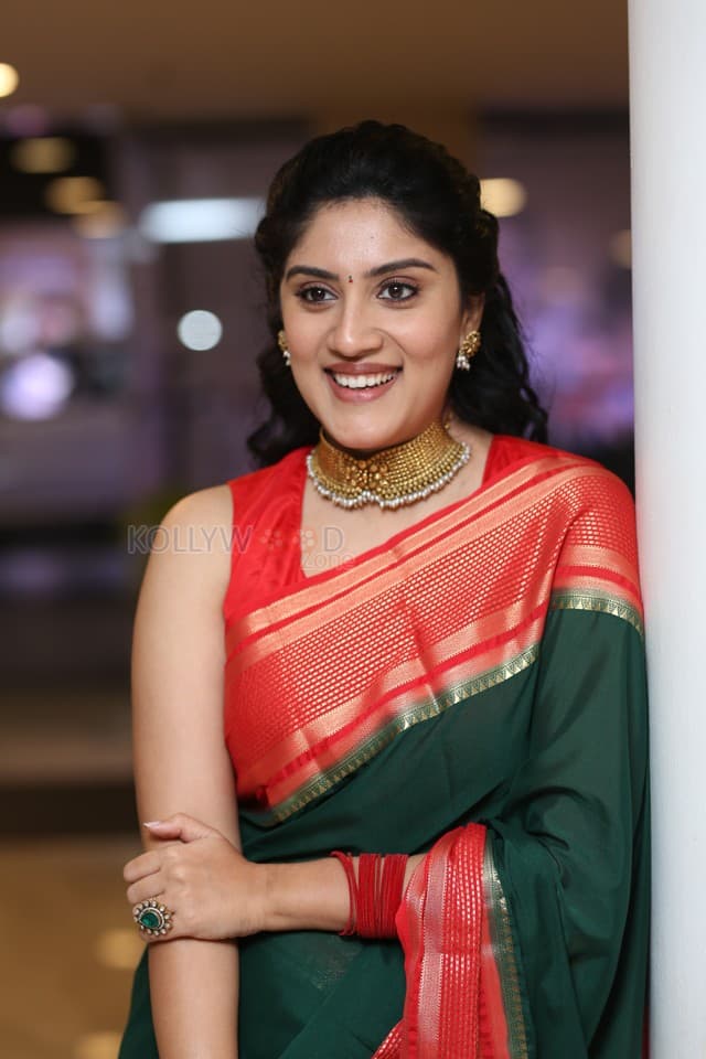 Actress Dhanya Balakrishna at Bapu Movie Pre Release Event Stills 28