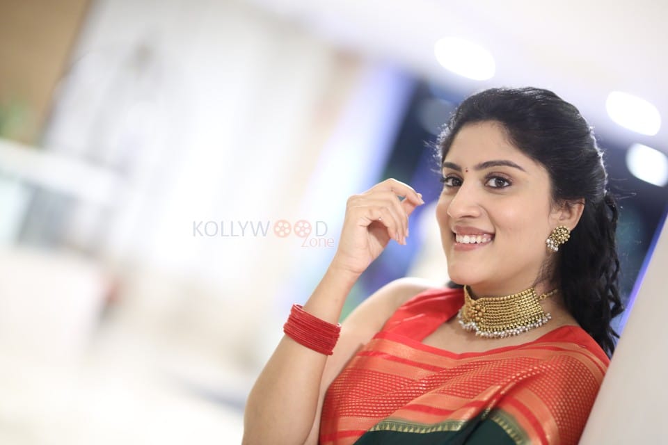 Actress Dhanya Balakrishna at Bapu Movie Pre Release Event Stills 32