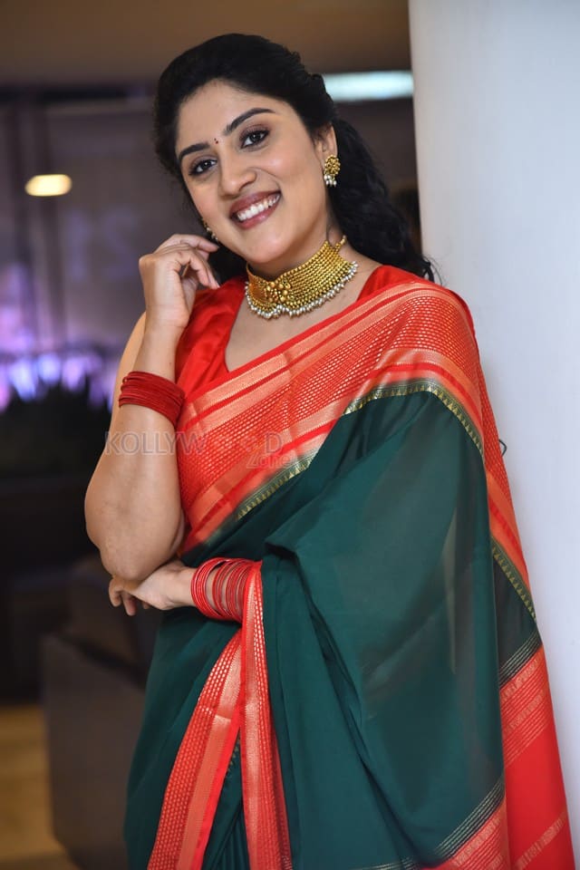 Actress Dhanya Balakrishna at Bapu Movie Pre Release Event Stills 36