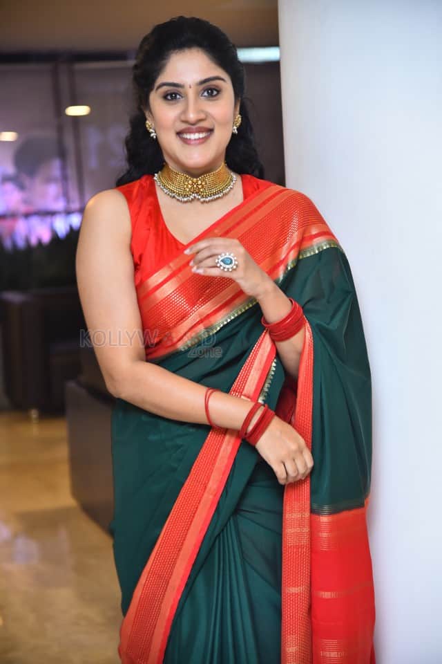 Actress Dhanya Balakrishna at Bapu Movie Pre Release Event Stills 38