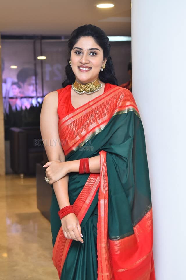 Actress Dhanya Balakrishna at Bapu Movie Pre Release Event Stills 42