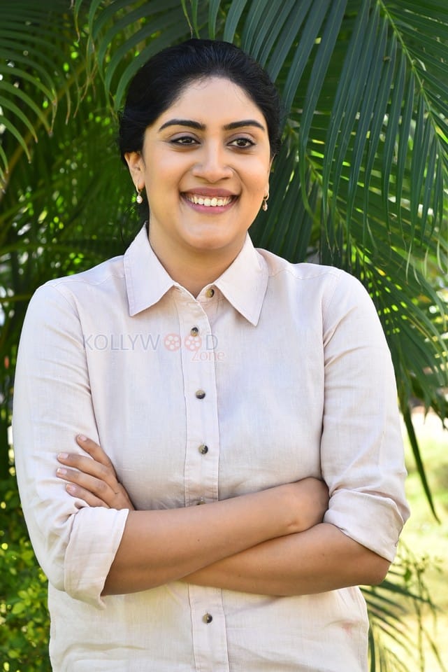 Actress Dhanya Balakrishna at Hathya Pre Release Event Pictures 18