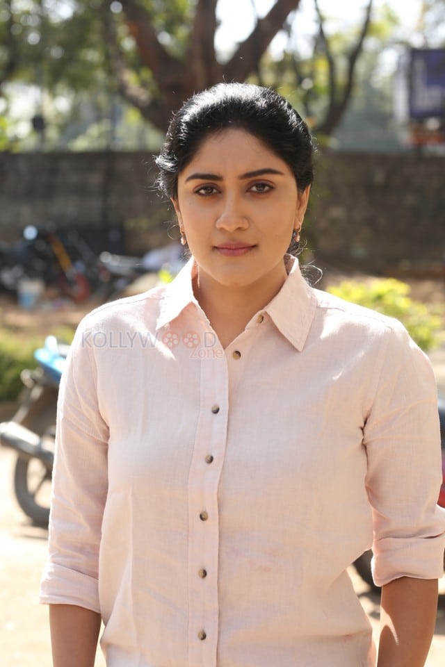 Actress Dhanya Balakrishna at Hathya Pre Release Event Pictures 23