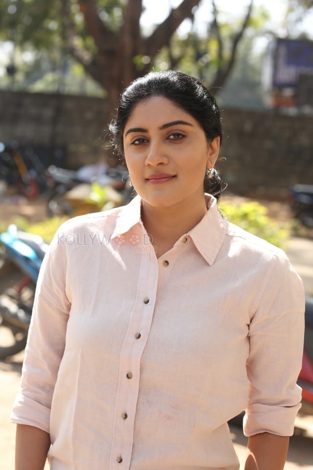 Actress Dhanya Balakrishna at Hathya Pre Release Event Pictures 24