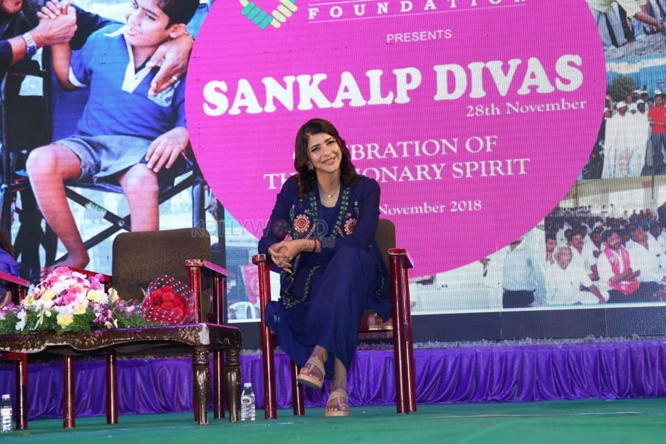 Actress Lakshmi Manchu As Chief Guest Suchirindia Fondation Sankalp Divas Celebration At Ravindra Bharathi Photos