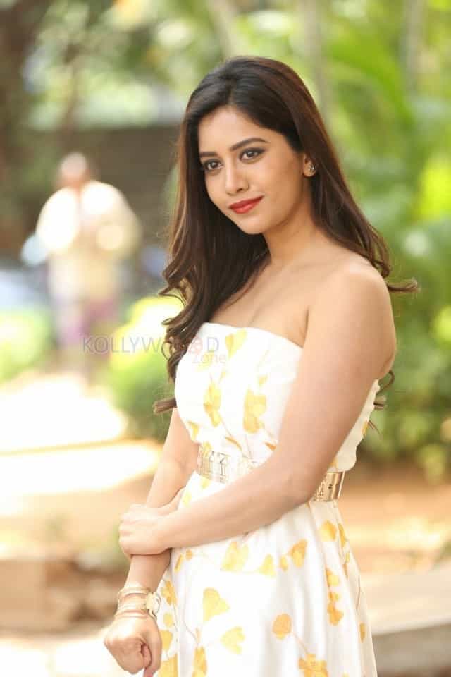 Actress Nabha Natesh At Nannu Dochukunduvate Thank You Meet Photos