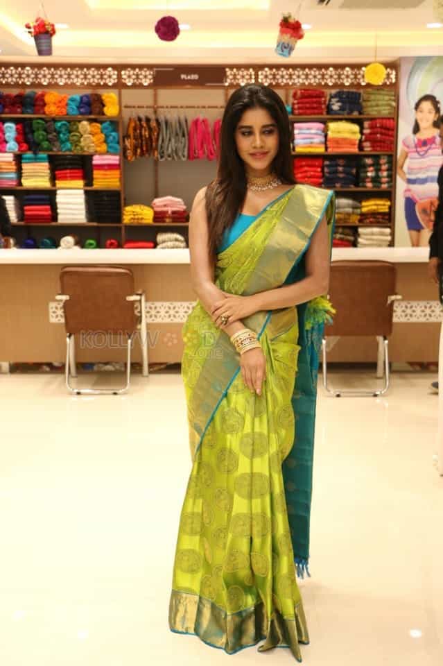 Actress Nabha Natesh Launches Srika Store In Mehadipatnam Photos