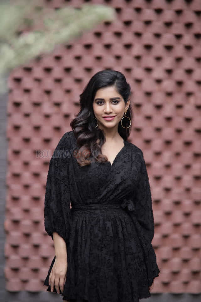 Actress Nabha Natesh Sexy Black Skirt Photos