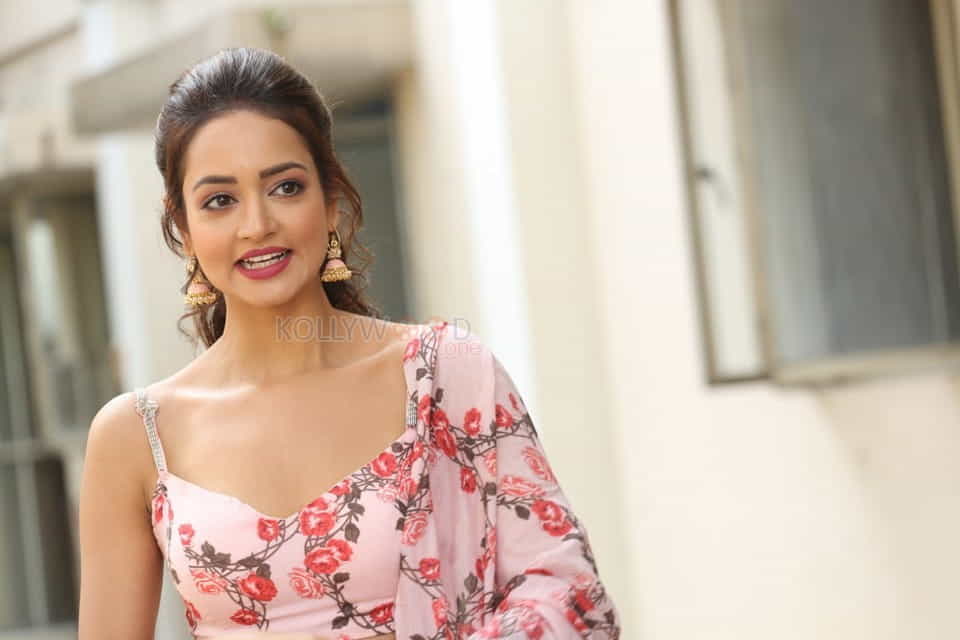 Actress Shanvi Srivastava At Avane Srimannarayana Press Meet Photos