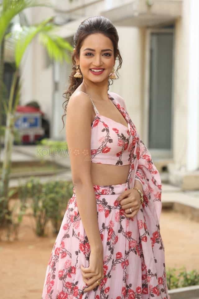 Actress Shanvi Srivastava At Avane Srimannarayana Press Meet Photos