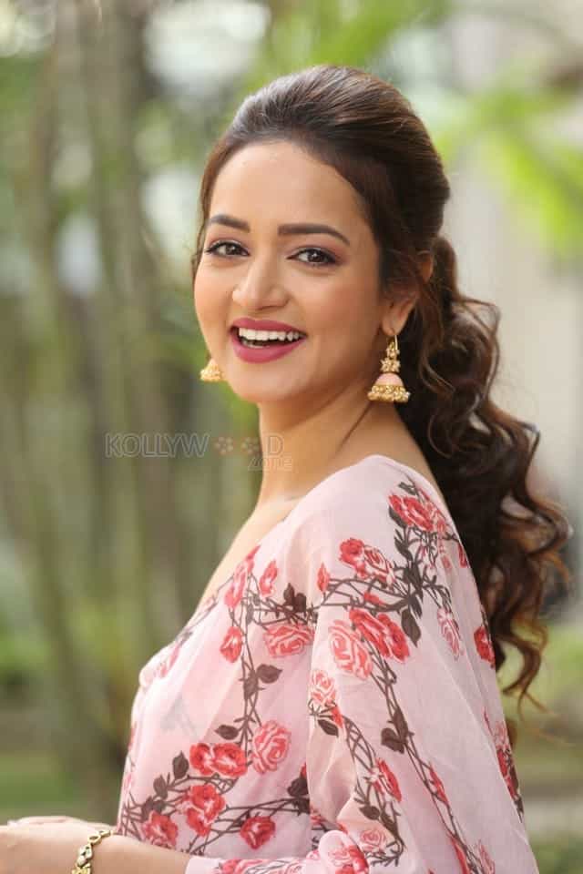 Actress Shanvi Srivastava At Avane Srimannarayana Press Meet Photos