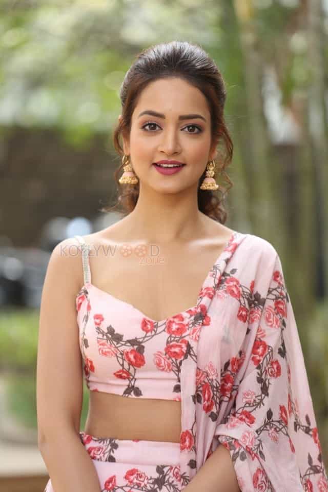 Actress Shanvi Srivastava At Avane Srimannarayana Press Meet Photos