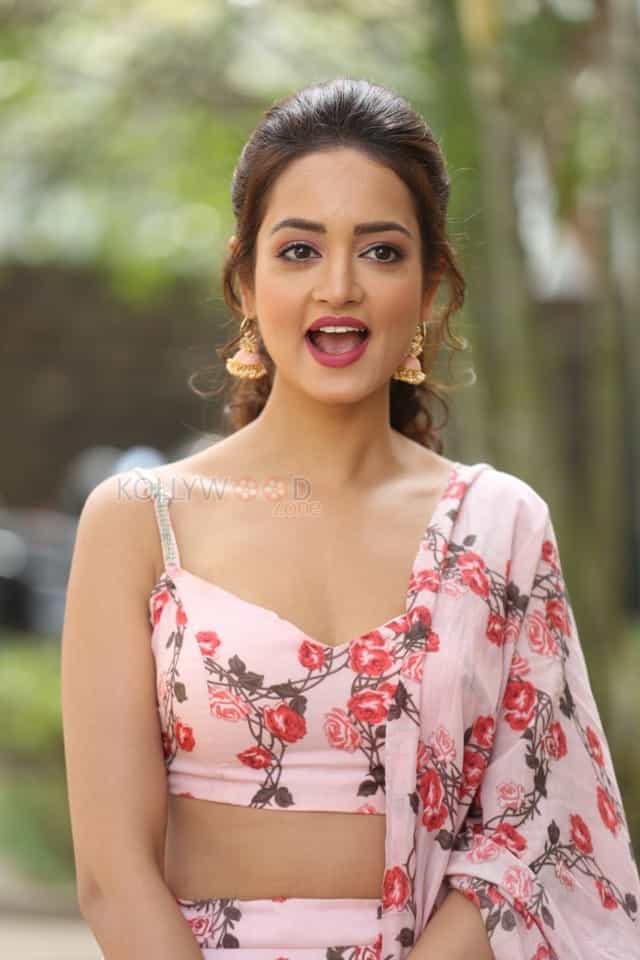 Actress Shanvi Srivastava At Avane Srimannarayana Press Meet Photos