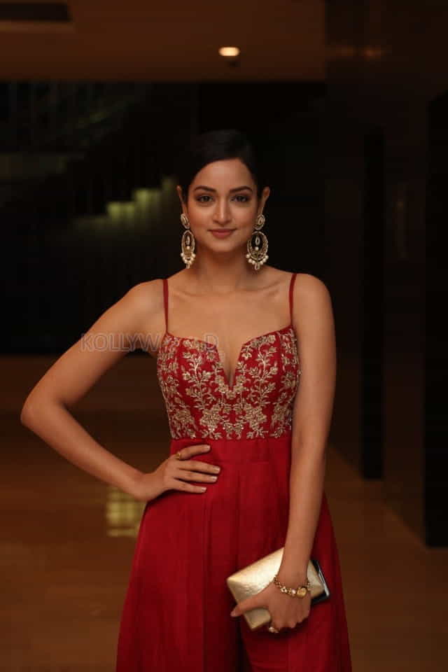 Actress Shanvi Srivastava At Siima Awards Curtain Raiser Photos