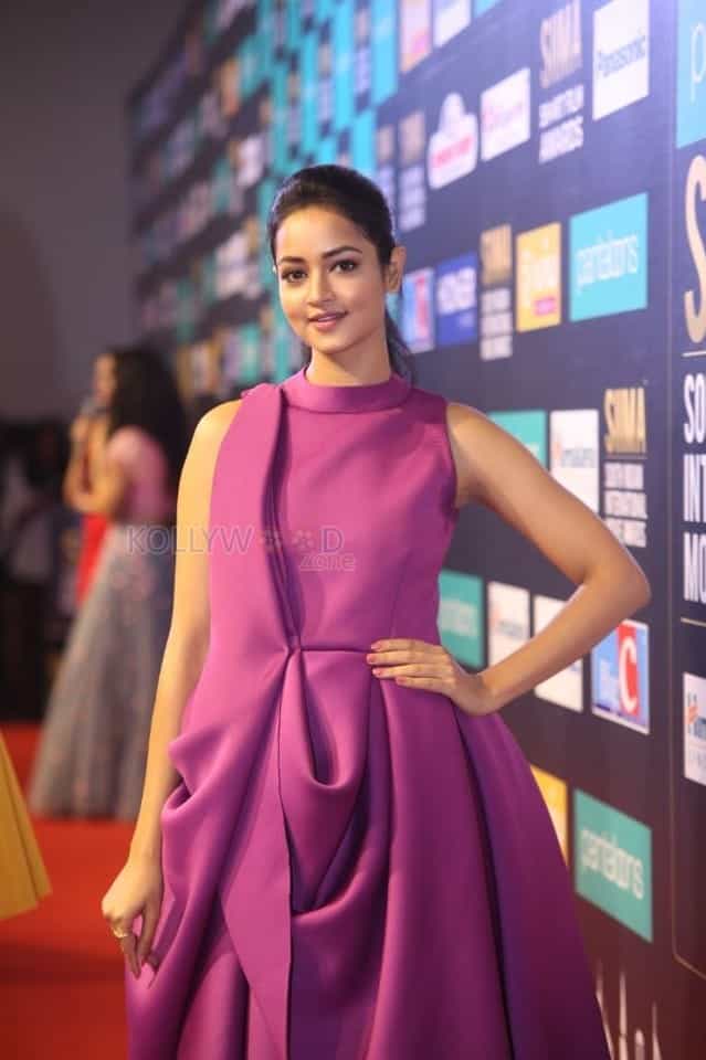 Actress Shanvi Srivastava At Siima Curtain Raiser Photos