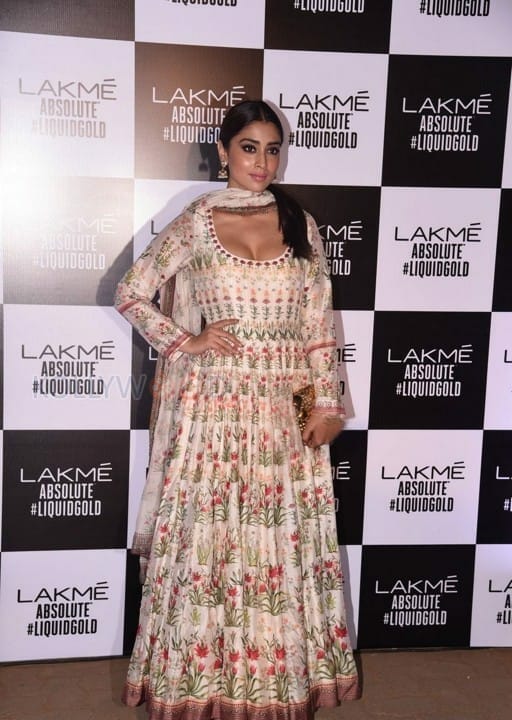 Actress Shriya Saran At Lakme Fashion Week Photos