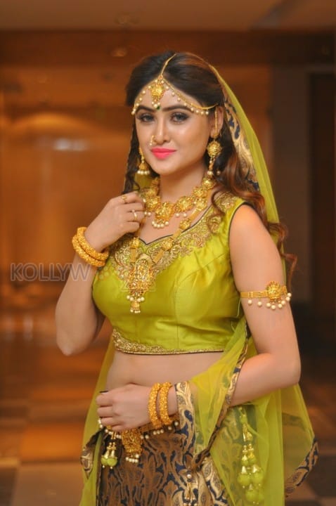 Actress Sony Charishta At Khwaaish Bridal Exhibition Launch Photos