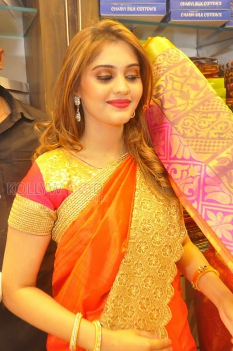 Actress Surabhi In Saree Pictures