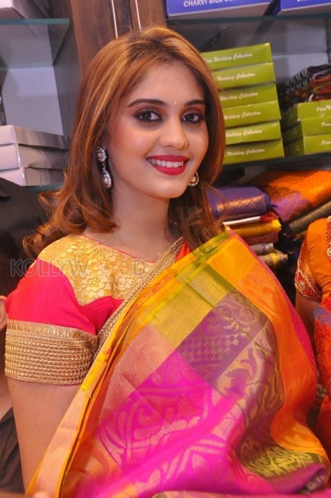 Actress Surabhi In Saree Pictures