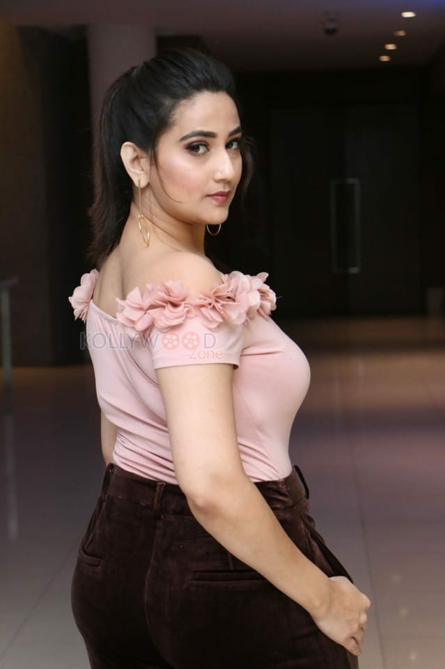 Anchor Manjusha At Disco Raja Success Meet Pictures