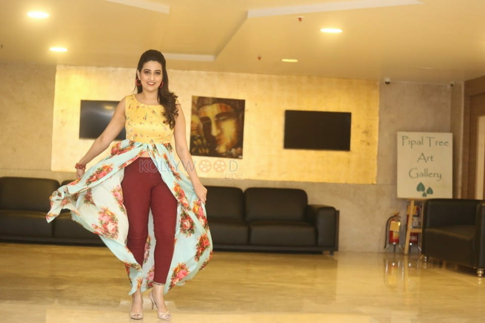 Manjusha At Rdx Love Pre release Event Pictures