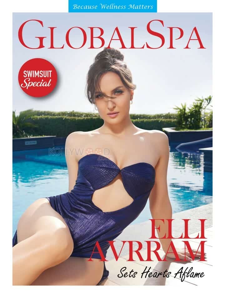 Model Elli AvrRam Sexy GlobalSpa Magazine Photos 05