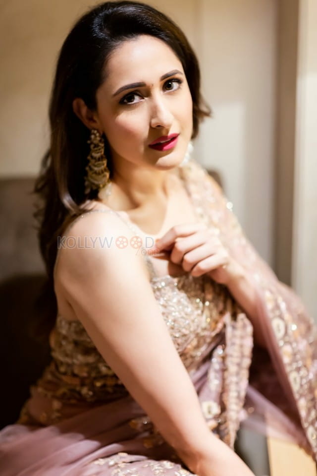 Pragya Jaiswal Hot Saree Photoshoot Pictures