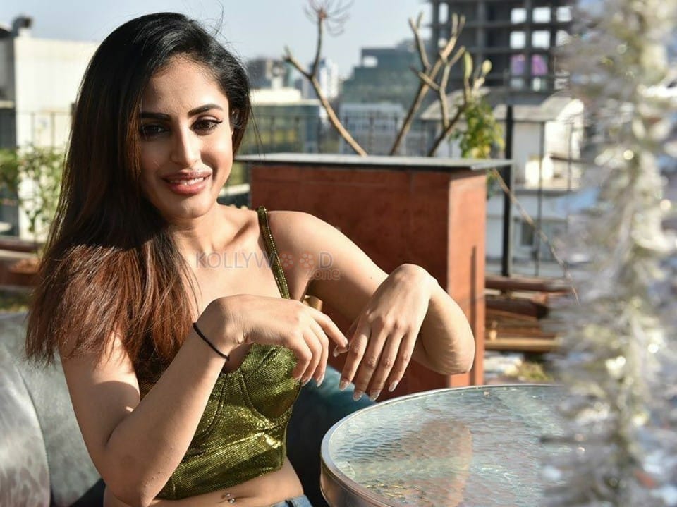 Priya Banerjee Hot Cleavage Navel Photos