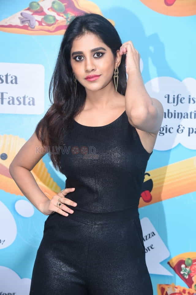 Sexy Nabha Natesh At Santosham Film Awards Curtain Raiser Event Photos