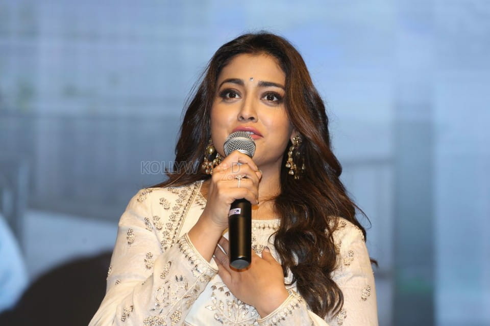 Shriya Saran At Gayathri Audio Launch Photos