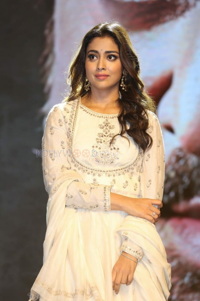 Shriya Saran At Gayathri Audio Launch Photos