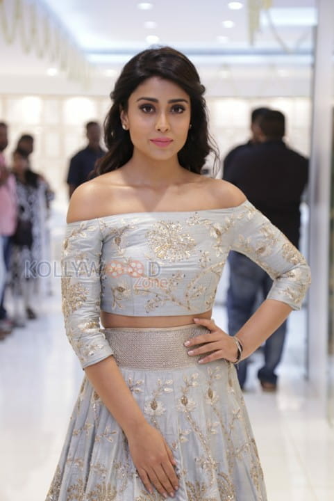 Shriya Saran At The Legend New Saravana Stores Inauguration Photos