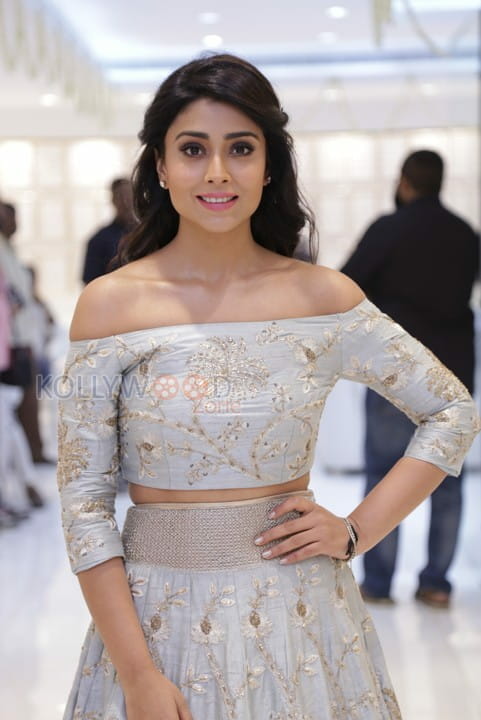 Shriya Saran At The Legend New Saravana Stores Inauguration Photos