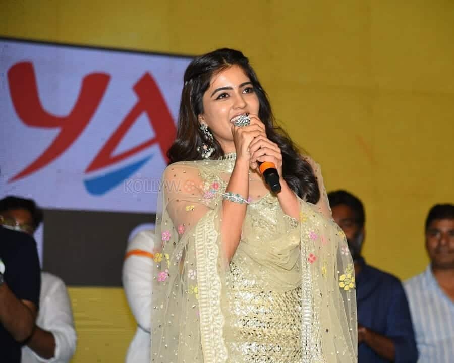 Actress Amritha Aiyer at Arjuna Phalguna Movie Pre Release Event Stills 06