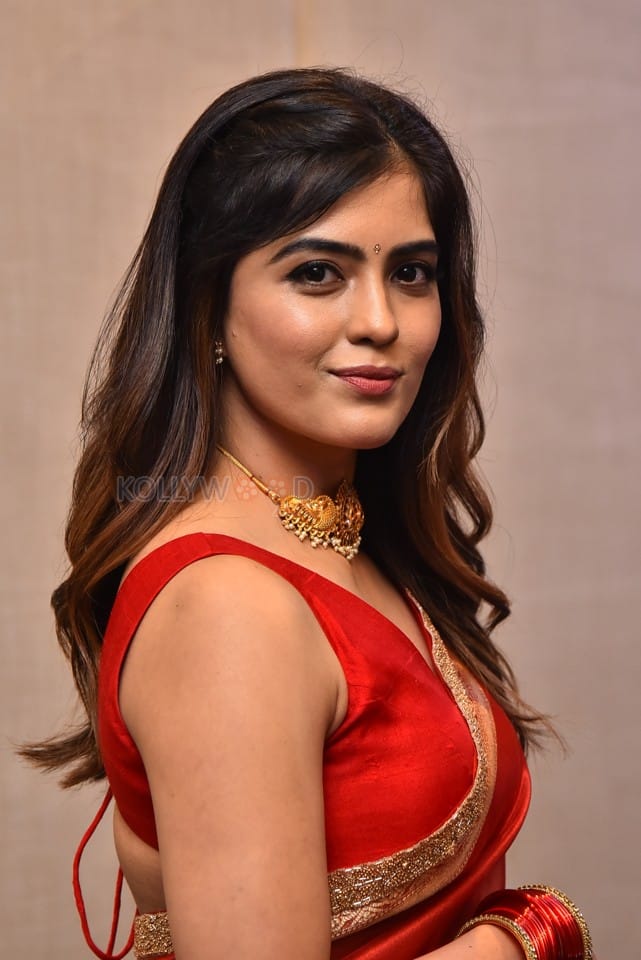 Actress Amritha Aiyer at Bachchalamalli Pre Release Event Stills 59