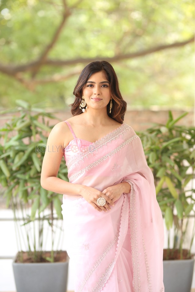 Actress Amritha Aiyer at Bachhala Malli Movie Interview Photos 68