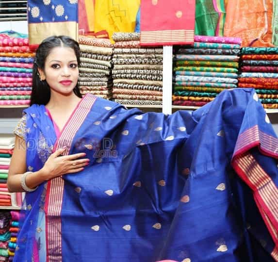 Actress Bhavya Sri At Silk India Expo Pictures