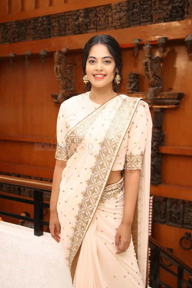 Actress Bindu Madhavi At Dhanusu Raasi Neyargalae Movie Pooja