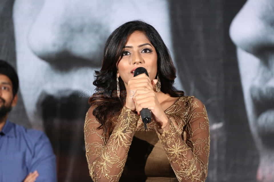 Actress Eesha At Mayaamaal Pre Release Event Pictures