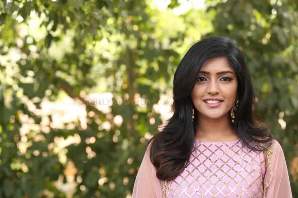 Actress Eesha Rebba At Subrahmanyapuram Movie Opening Photos