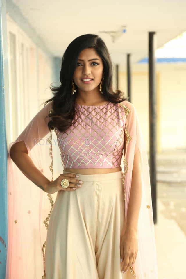 Actress Eesha Rebba At Subrahmanyapuram Movie Opening Photos